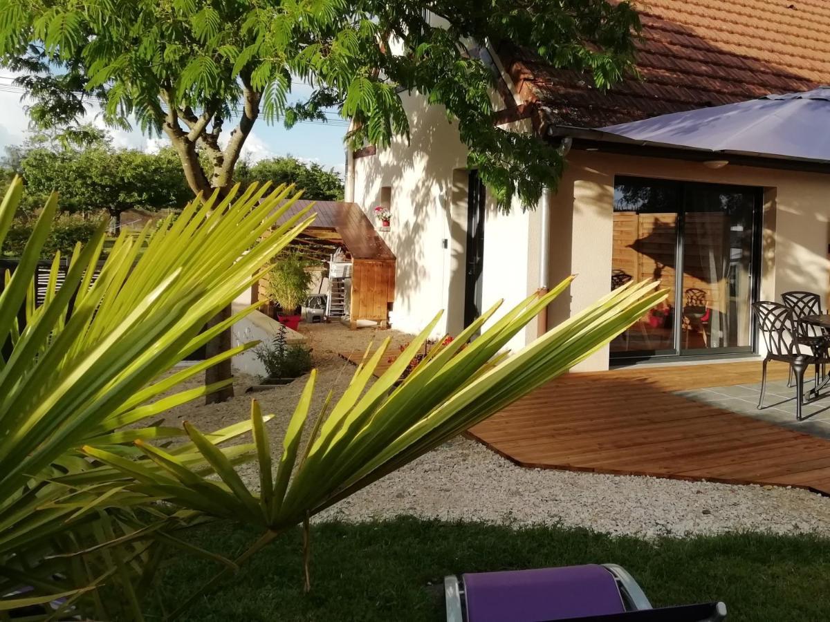 Gîte L'Albizia 3 épis Saint-Maurice-en-Riviere Esterno foto